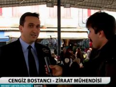 BARTIN DA GALLA PAZARI ÇOŞKULU GEÇTİ.