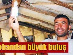 ÇOBANDAN BÜYÜK BULUŞ.