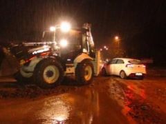 Şiddetli yağmur Kocaeli ve Sakarya’da etkili oldu