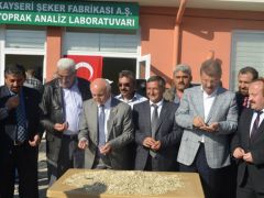 Kabak çekirdeğine Kayseri Şeker desteği