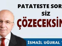 PATATES SORUNUNU SİZ ÇÖZECEKSİNİZ!