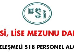 Devlet Su İşleri sözleşmeli 518 personel alacak