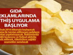 Gıda reklamlarında müthiş uygulama başlıyor