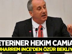 Veteriner hekimleri rencide eden talihsiz konuşma!