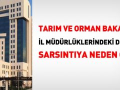 Tarım ve Orman Bakanlığında büyük değişim!