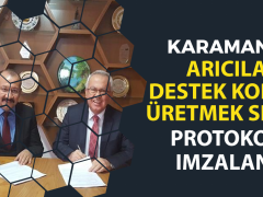 ARICILAR DESTEK KOP’TAN ÜRETMESİ SİZDEN PROJESİ PROTOKLÜ İMZALANDI