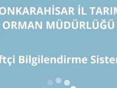 Afyonkarahisar İl Tarım Müdürlüğünden Çiftçi Bilgilendirme Sistemi