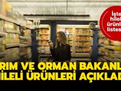 Tarım ve Orman Bakanlığı taklit, tağşiş yapan firmaları Açıkladı!