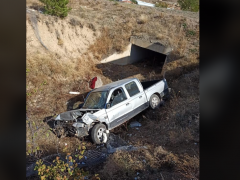 Çankırı Eldivan İlçe Tarım ve Orman Müdürlüğü Personeli kaza Yaptı.