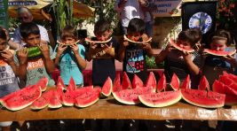 Kandıra Karpuz Festivali Renkli Görüntülere Sahne Oldu